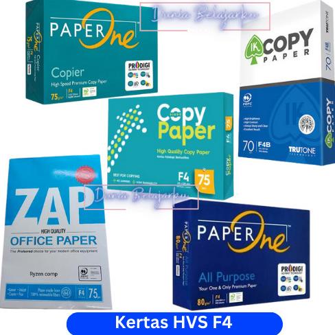 

Kertas HVS F4 / Folio 70 gr Copy Paper / HVS F4 Murah / 1 RIM 500 Lbr