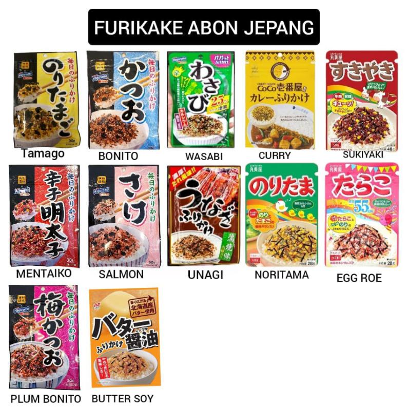 

Terbaru Marumiya Furikake Rice Seasoning Abon Tabur Jepang Hagoromo Abon Import Japan
