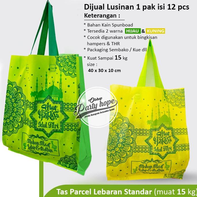 

Terbaru Goodie Bag Idul Fitri grosir isi 12 / Kantong Snack Tas Parsel Idul Fitri / tas idul fitri teba; kuat