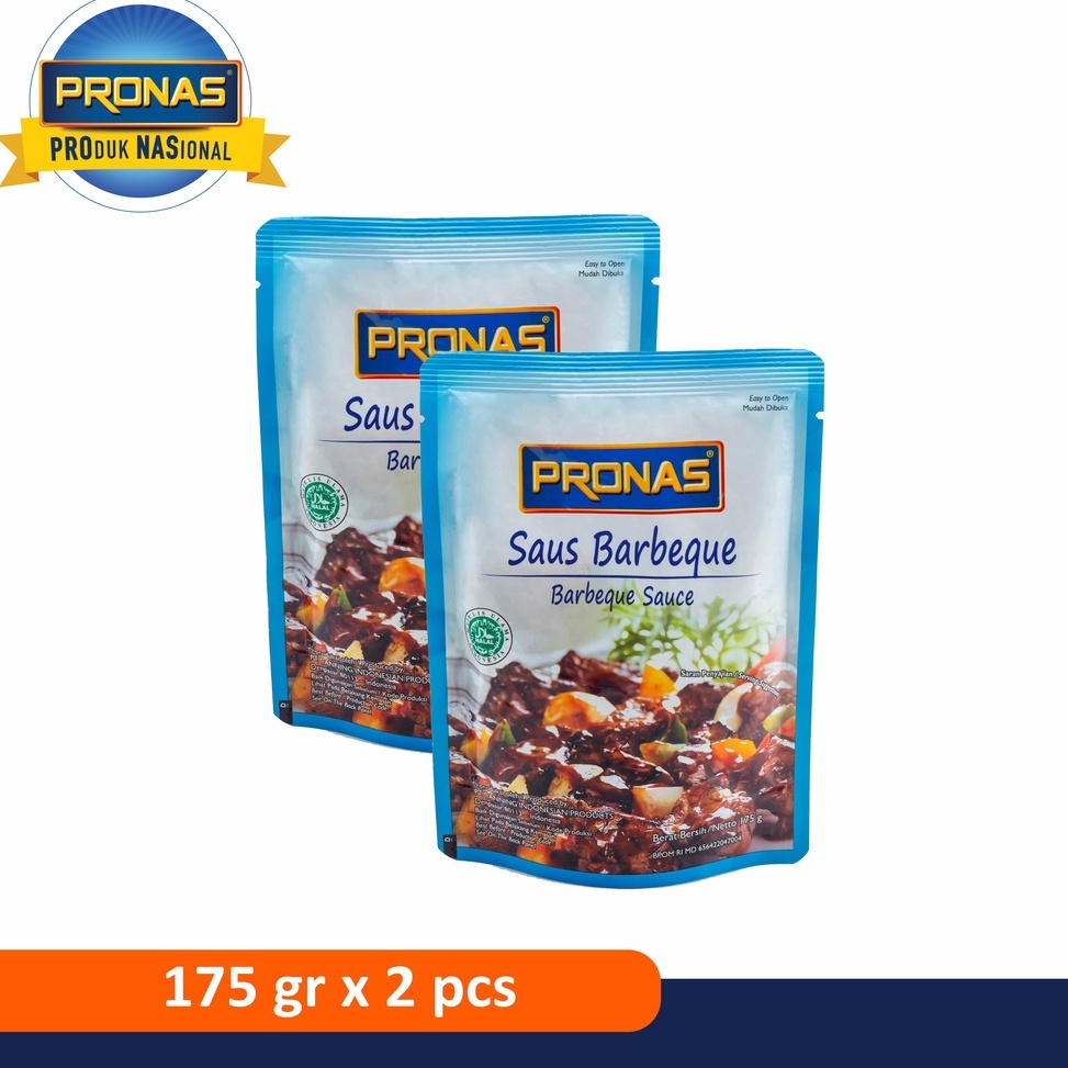 

Best Pronas Stir Fry Sauce Barbeque 175 g bundling 2 pcs 8C9