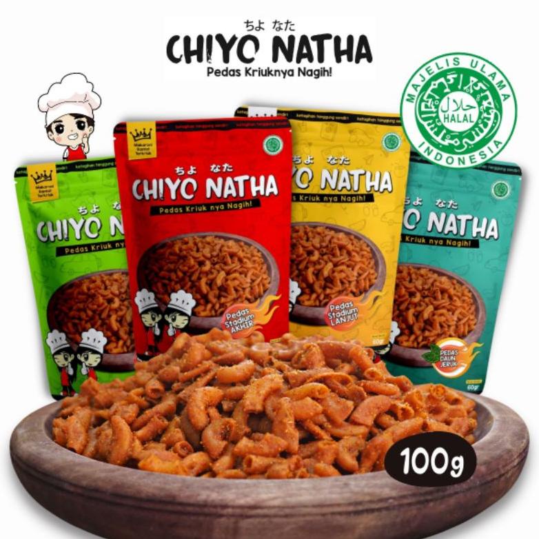 

Sale 7.7 Makaroni Chiyo Natha 100 gram Snack Cemilan Pedas Kriuk