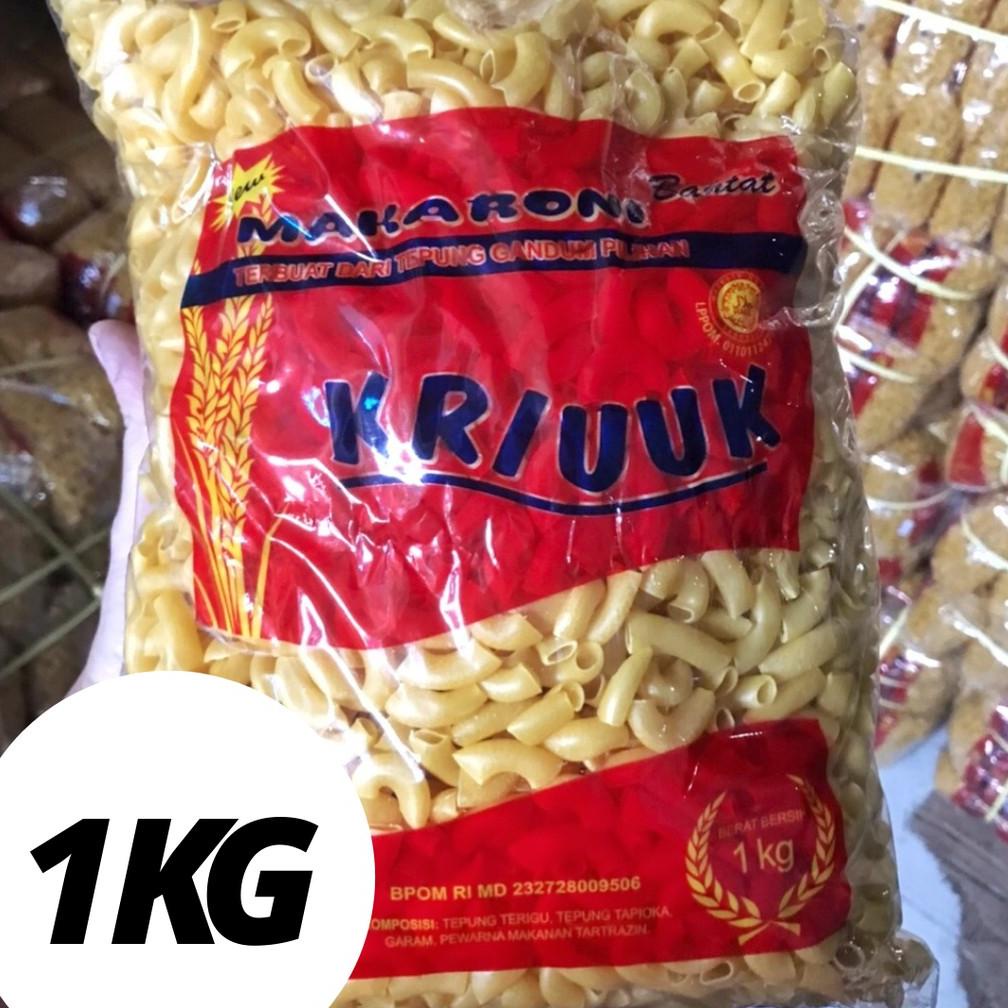 

Promo MAKARONI BANTET MURAH / MAKRONI MURAH / MAKARONI MENTAH / MAKRONI BANTAT KUNING KRIUK 1 KG