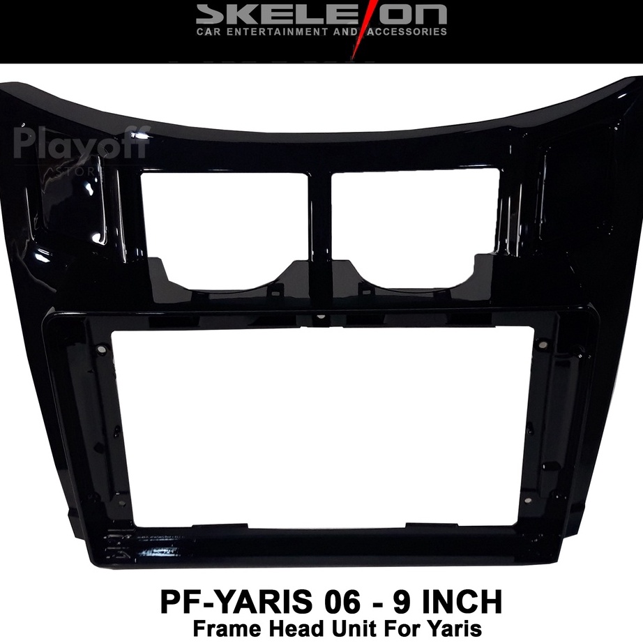 Frame Head Unit 9 inch Mobil Yaris Frame Android Skeleton