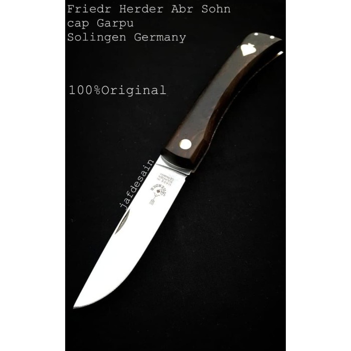 Pisau Lipat cap Garpu Original made in Solingen Germany with Lockback ORIGINAL