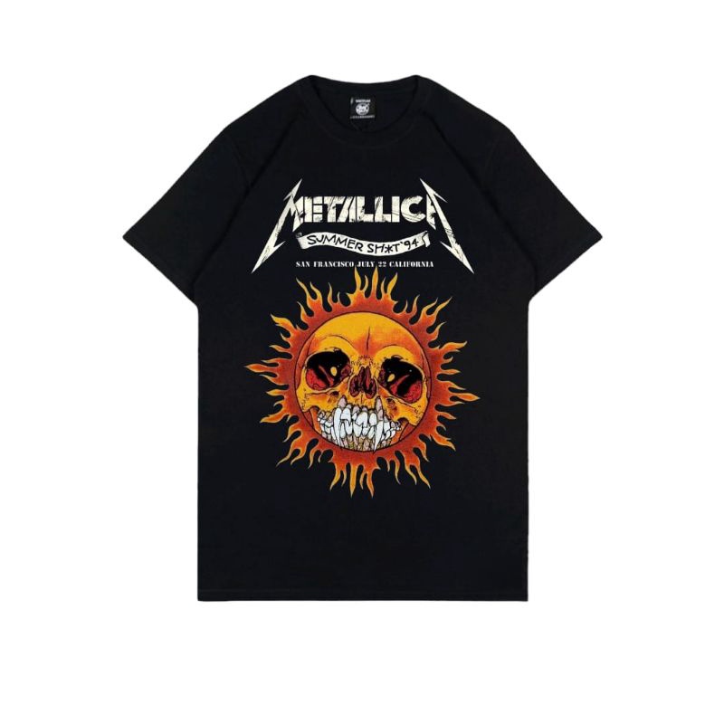KAOS BAND// METALICA SERIES// BAJU METALICA