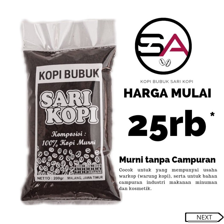 

HOT PRODUCT B95 KOPI BUBUK MURNI TERMURAH 1KG 25 ribu SARIEKOPI ㅾ