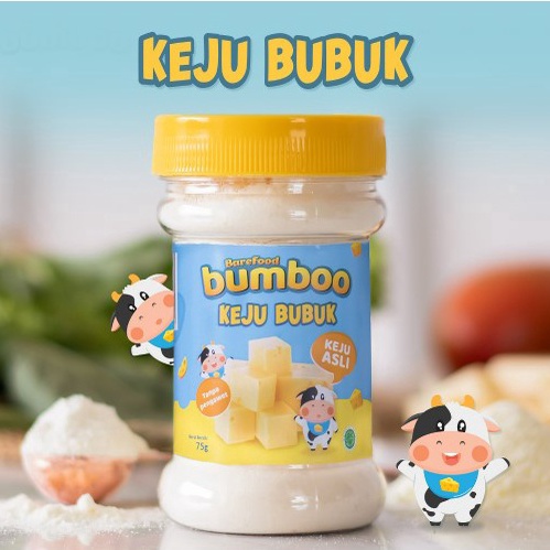 

⚡GROSIR⚡ BUMBOO Keju Bubuk Asli - Keju MPASI Anak - Sumber Lemak & Protein - Keju Cheddar Australia - Tanpa Pengawet - No MSG - Bahan alami