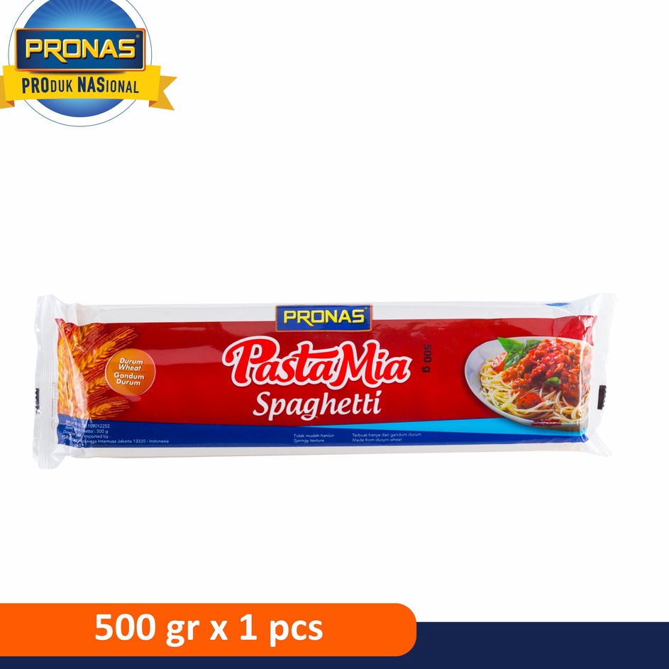 

[KODE PRODUK BQ0SQ7948] PRONAS Pastamia Spaghetti 500 g