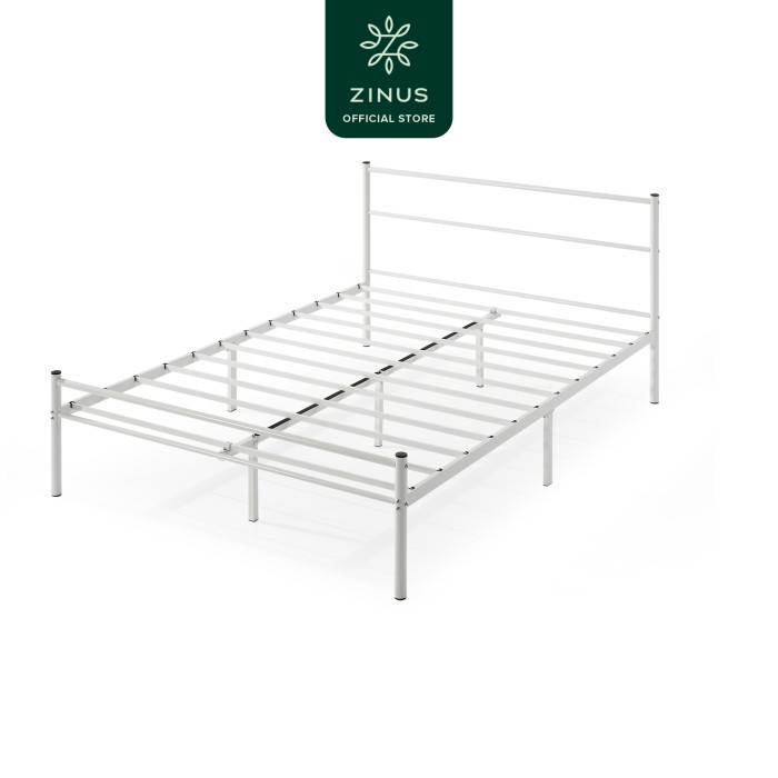 Best Seller Tempat Tidur Dipan Sandaran Zinus Geraldine Besi Diy Bed In A Box