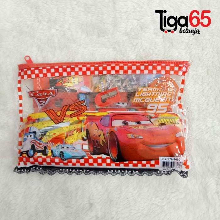 

365 STATIONARY SET ALAT TULIS GAMBAR KARAKTER FANCY POUCH MIKA