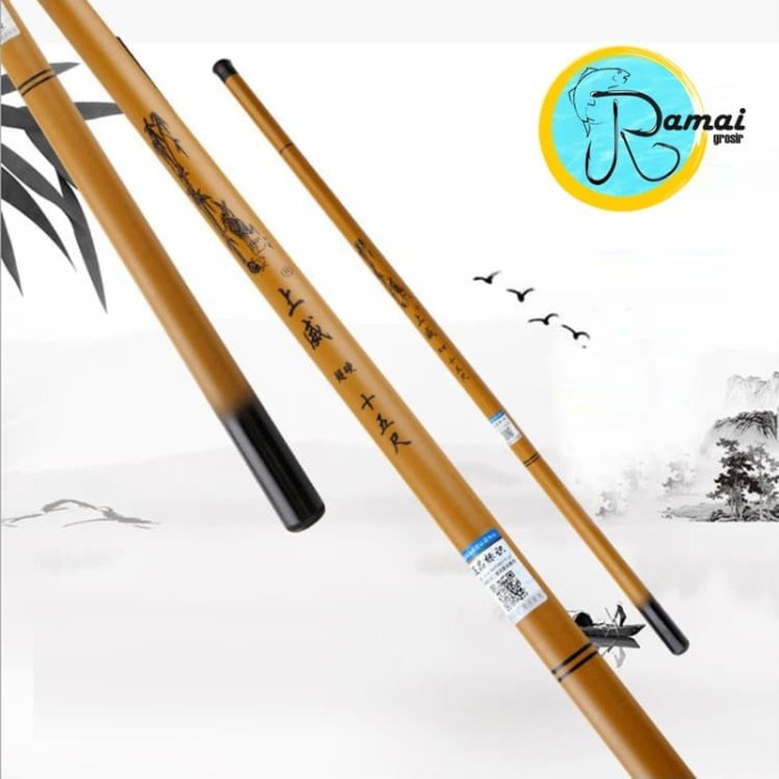 Joran Tegek 72 Soft Medium Fiber Hh Grade Kualitas Impor