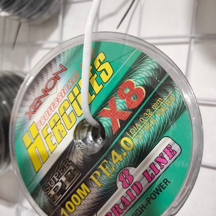 Senar Braid Xenon Hercules X 1 Meter Pe Halus