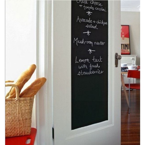 

STICKER PAPAN TULIS BLACK BOARD HITAM STIKER DIY KANVAS GAMBAR TULIS SERBAGUNA MAINAN KREATIF