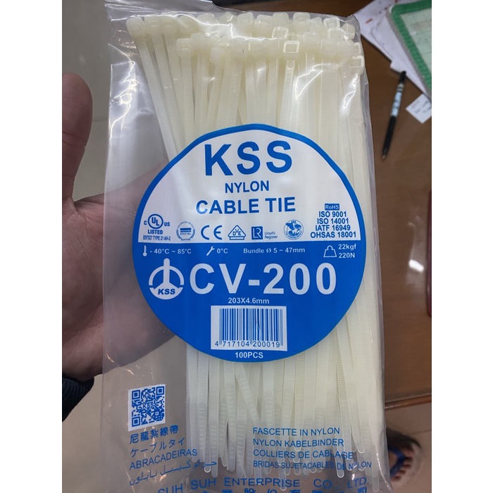 

Best Seller Kabel Ties / Kabel Tis / Cable Tie Cv200 Kss 20Cm Cv200 Tebal 4.6