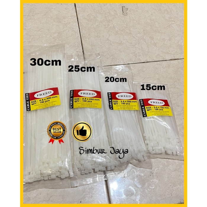 

Best Seller Kabel Tis Tebal Hato 15Cm, 20Cm, 25Cm, 30Cm Hitam Putih