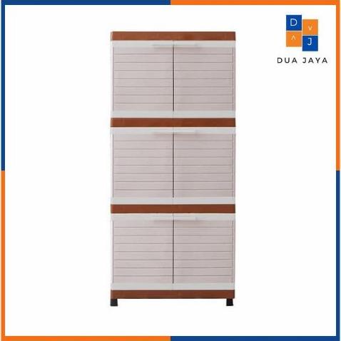 Lemari Plastik Mini Club Susun 3 - Lemari Pakaian Club Mini Sasyaniara