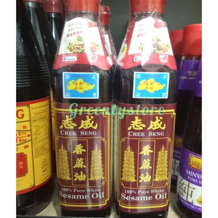 

Nyak Wijen Chee Seng/ Sesame Oil Pagoda Chee Seng 375Ml