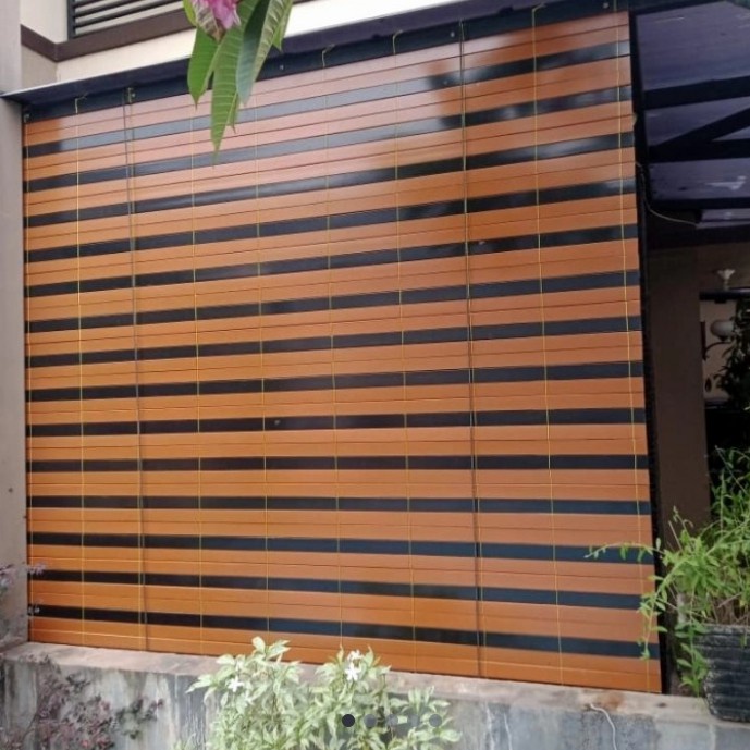 Hodeng Tirai Pvc Outdoor 01 #Gordeng#Pvc#Kayu#Indoor#Outdoor#Ditributor#