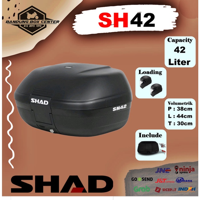 Box Shad Sh42 Box Touring Shad Sh 42 Box Bagasi Motor Shad Sh42