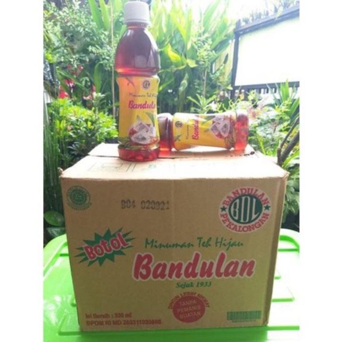 

Numan Teh Hijau Bandulan Botol 330Ml Per Dus Isi 12Pcs