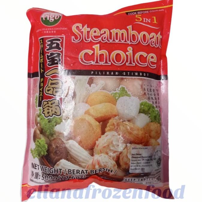 

FIGO STEAMBOAT CHOICE 5 IN 1 - 500 GR