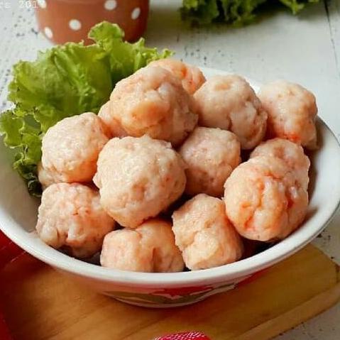 

Bakso udang Vegetarian / B.K best shrimp ball vegan 450 gram