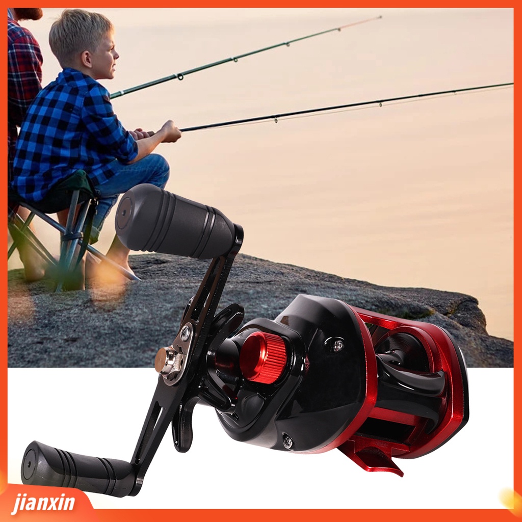 [Jianxin] baitcasting Reel Tangan Kiri/Kanan Ultra-Ringan Max Drag Gear Ratio 7.2: 1rolling Memancing Air Asin Air Tawar Untuk Memancing