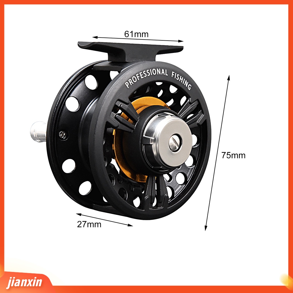 [Jianxin] fly Fishing Reel Ball Bearing Professional Quick Release Kiri/Kanan Saling Tukar. Alat Peredam Kecepatan Tinggi Portabel High Speed Metal Spinning Reel Memancing Laut