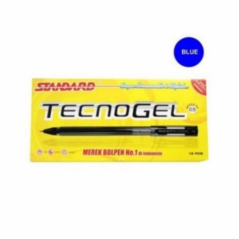

STANDARD PEN TECNOGEL 0.5 ISI 12PCS-HITAM