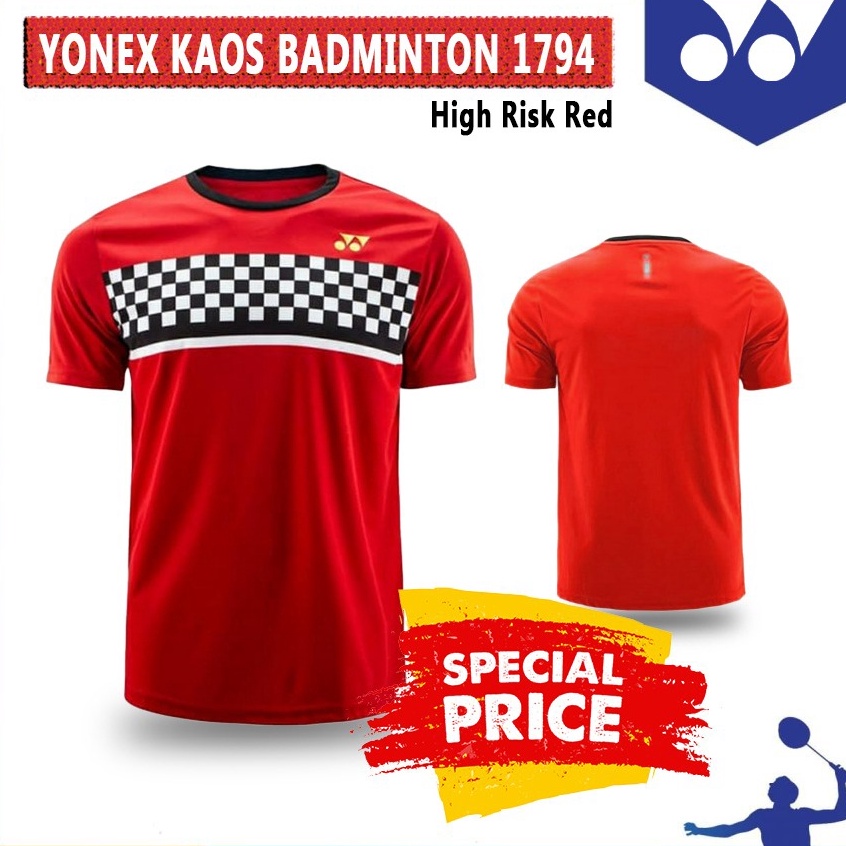 ✨STAR✨ Kaos Jersey Badminton Yonex RM 1794/RM1794 COC Original MINION JERSEY murah