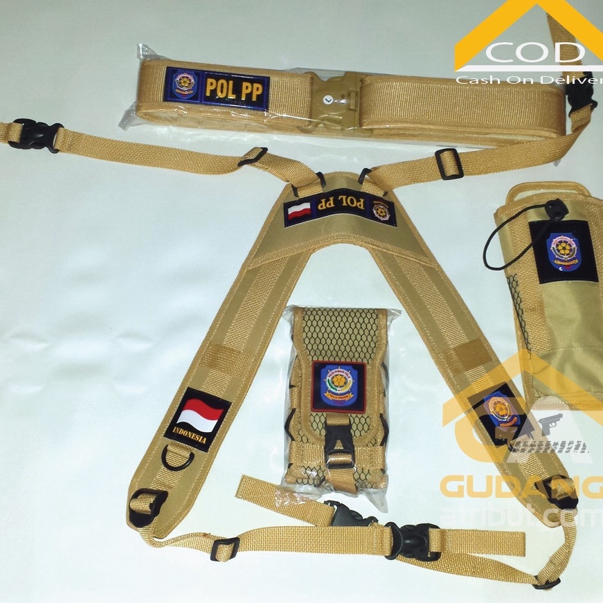 Terbaru 12.12 Kopel Set Satpol PP / Kopel Set Pol PP / Kopel Sat Satpol PP / grosir