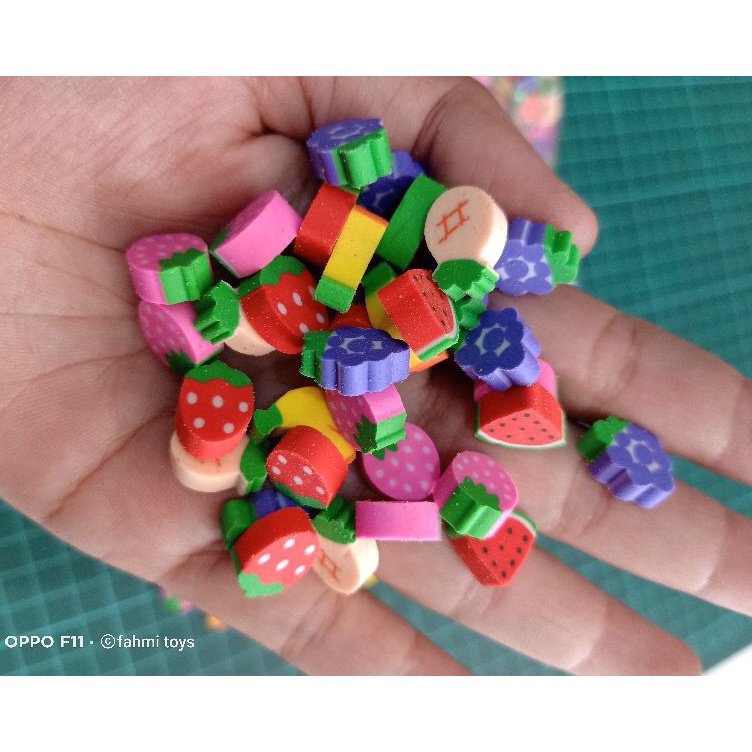 

500 gr (450pcs) PENGHAPUS MINI / PENGHAPUSKARAKTER / PENGHAPUS KECIL "WNO.29Jn23c