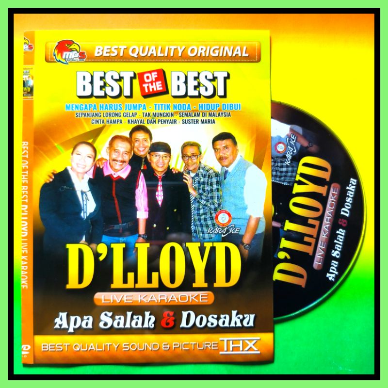Kaset MP5 Video Musik 60 Lagu Pop Nostalgia D'LLOYD Pilihan Album Kenangan Terpopuler.