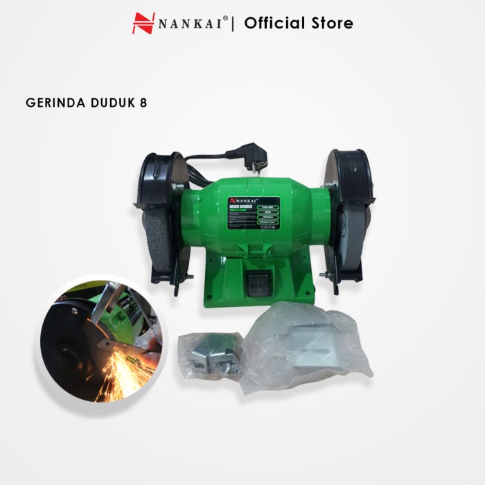 Terlaris Mesin Gerinda Duduk Elektrik 8 Inch Nankai