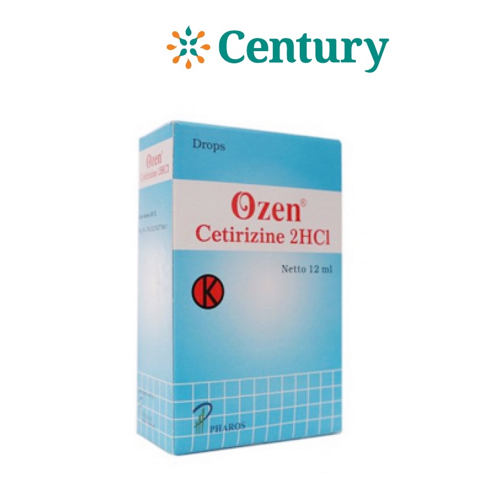 OZEN DROPS 12 ML / CETIRIZINE HCL / OBAT ALERGI