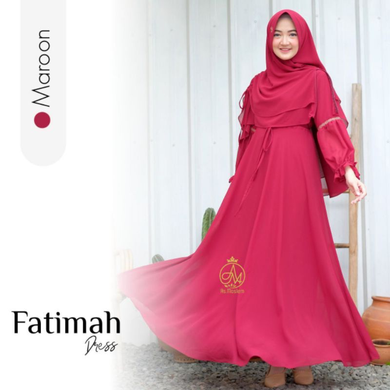 Gamis set Khimar Fatimah by As moslem