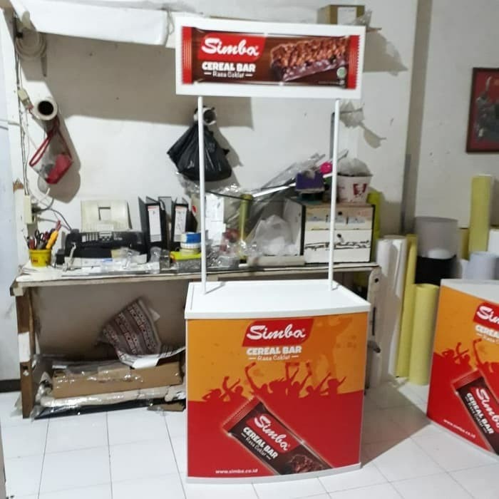 Terlaris Event Desk Table / Meja Pasar / Meja Event /Meja Booth Portable