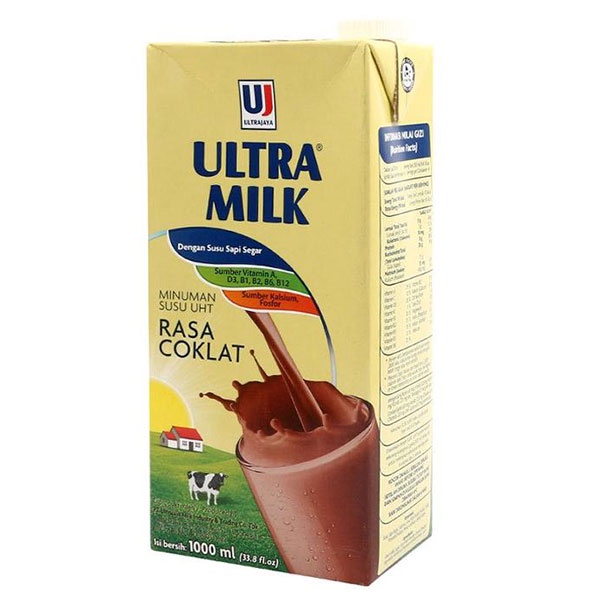 Promo Harga Ultra Milk Susu UHT Coklat 1000 ml - Shopee