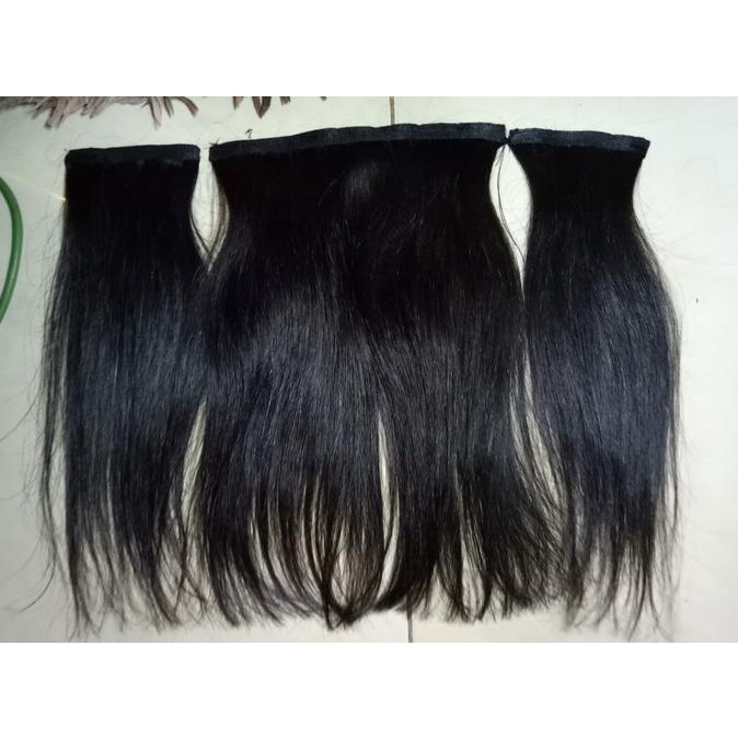 HAIR CLIP RAMBUT ASLI HAIRCLIP HUMAN HAIR
