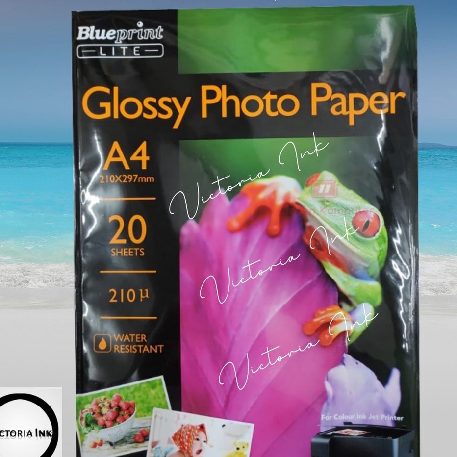 

✔️ Kertas Foto Blueprint Lite 210 Glossy Kertas Foto Blueprint Lite 210gsm Kertas Foto Blueprint 210 A4 Lite