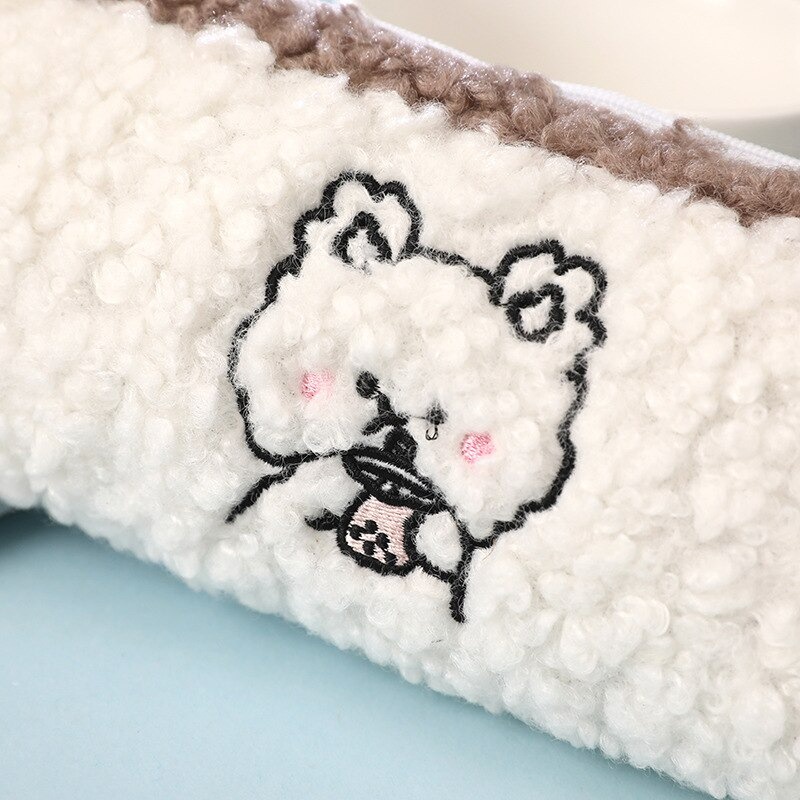 

TEPAK PENSIL KOREAN CURLY BEAR / PENCIL CASE KOTAK WADAH BOLPEN LUCU CUTE SEKOLAH ESTETIK AESTHETIC