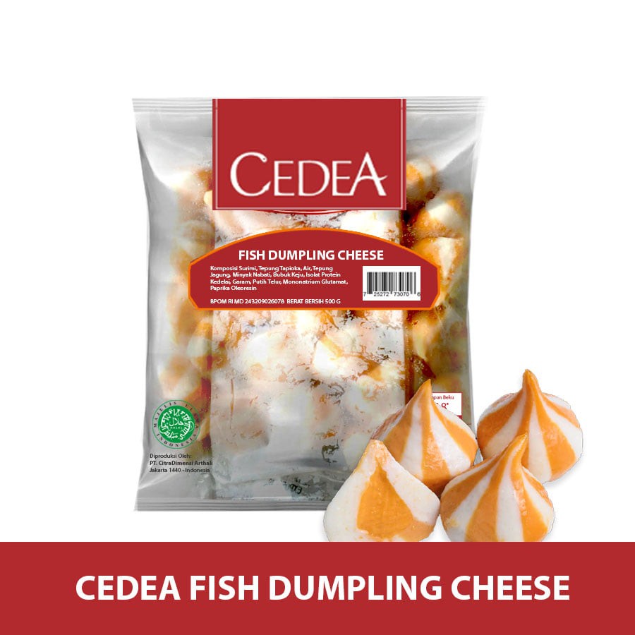 

CEDEA CHEESE DUMPLING 500 GR KEJU BASO