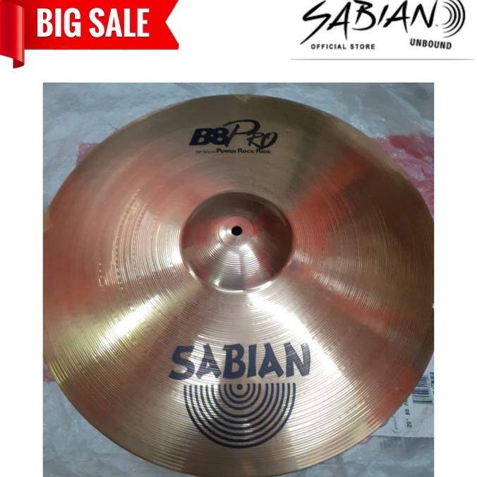 Bigsale Cymbal Sabian B8 Pro Power Rock Ride 20"