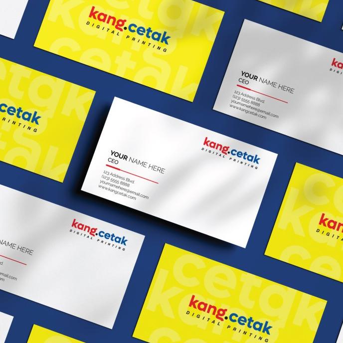 

Kartu Nama 2 Sisi / Business Card / ID Card / Cetak kartu nama murah