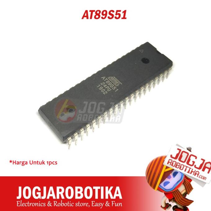 Murah AT89S51-24PU AT-89S51 S51 Atmel IC 8-Bit Mikrokontroler Juara