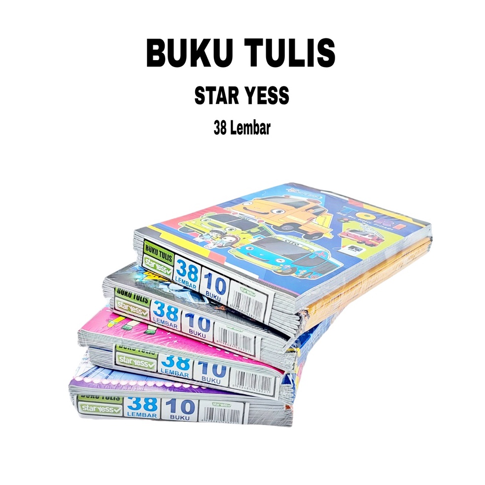 

[PRODUK-68GZO62] (Harga Per Pak isi 10) Buku Tulis 38 Lembar YOU by Kiky Dijual Murah