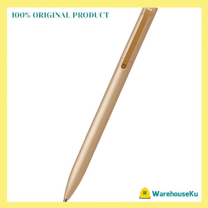 

Xiaomi Mi Jia Metal Signature Pen Pulpen - Gold ORIGINAL