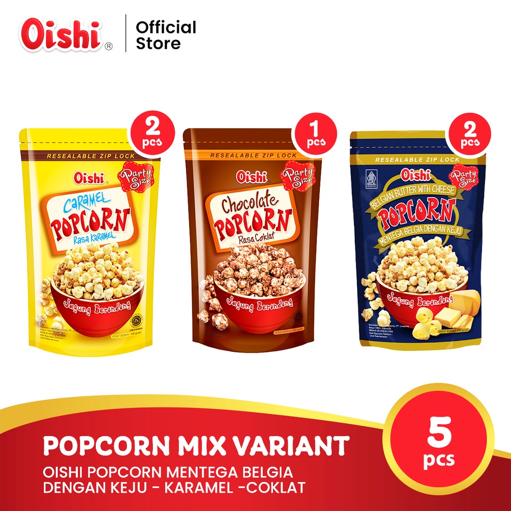 

Oishi Popcorn Paket Spesial 1