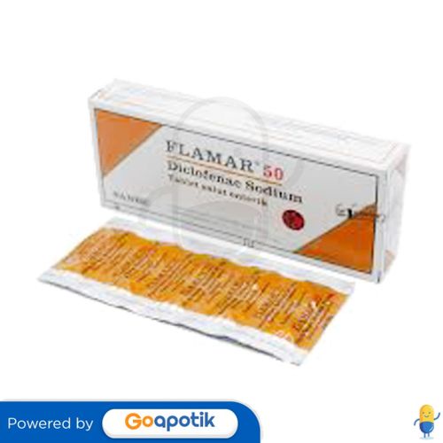 FLAMAR 50 MG BOX 100 TABLET