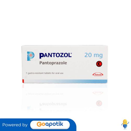 PANTOZOL 20 MG BOX 7 TABLET